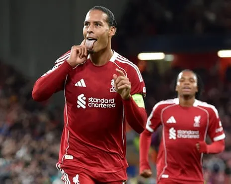 Van Dijk scores dramatic decisive goal against Atlético Madrid